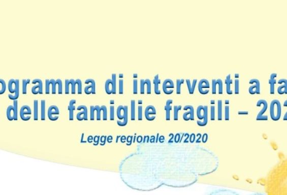 Contributi per "Famiglie Fragili"
