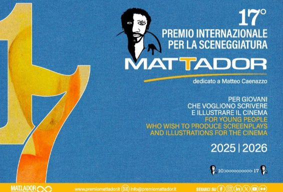 Premio Mattador 2026: concorso internazionale per la sceneggiatura
