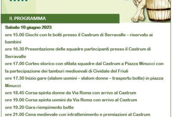 Palio delle botti e Castello dei bambini