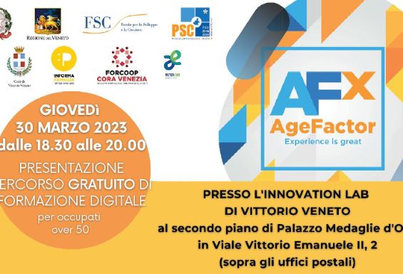 AGE FACTOR - Percorso gratuito sulle competenze digitali