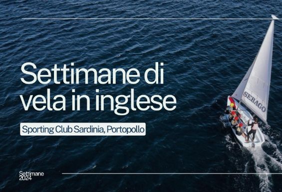 Settimane di Vela in Inglese