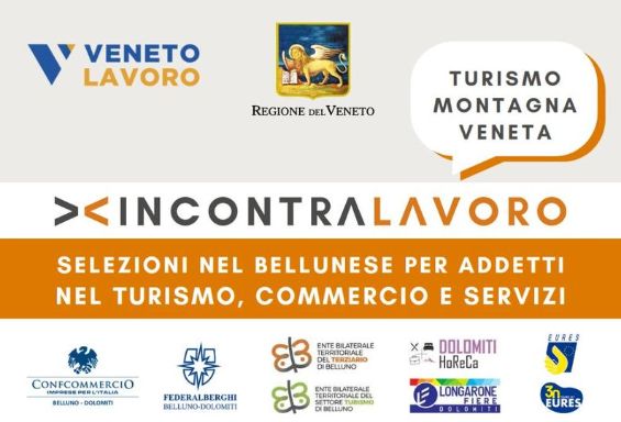 IncontraLavoro Turismo Montagna Veneta