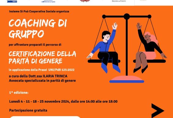 Percorso formativo per la certificazione per la parità di genere