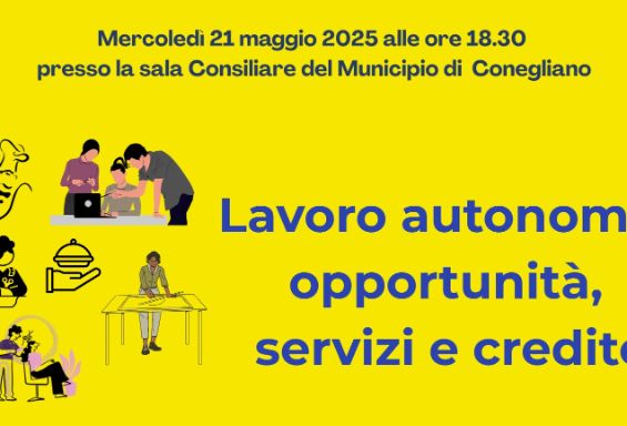 Lavoro autonomo: opportunità, servizi e credito