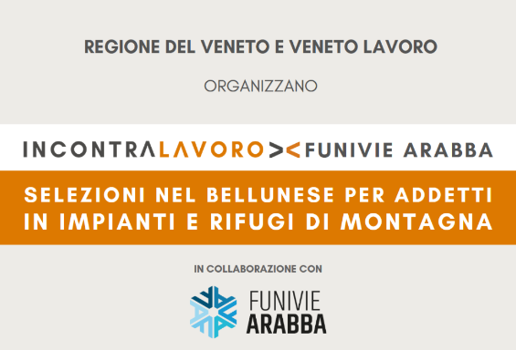 IncontraLavoro Funivie Arabba