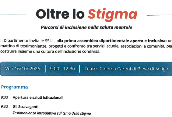 Oltre lo Stigma. Percorsi di inclusione nella salute mentale