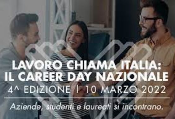 “Lavoro Chiama Italia”: aperte le iscrizioni al career day nazionale