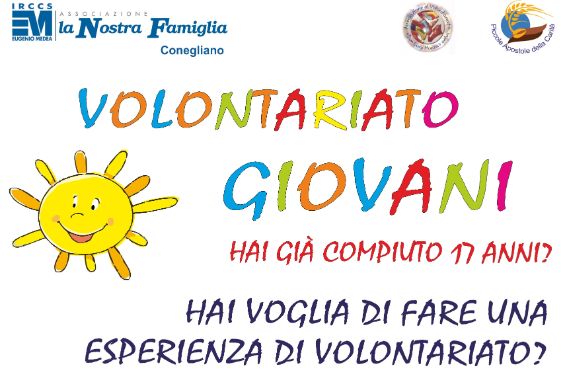 Volontariato a La Nostra Famiglia