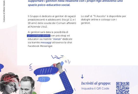 "Ti Ascolto" - Gruppo Facebook per genitori