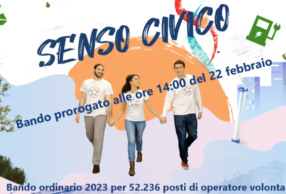 Proroga bando Servizio Civile Universale