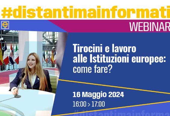 Tirocini e lavoro alle Istituzioni europee