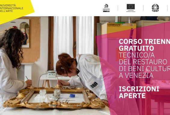 Corso Triennale gratuito di Tecnico/a del Restauro di Beni Culturali