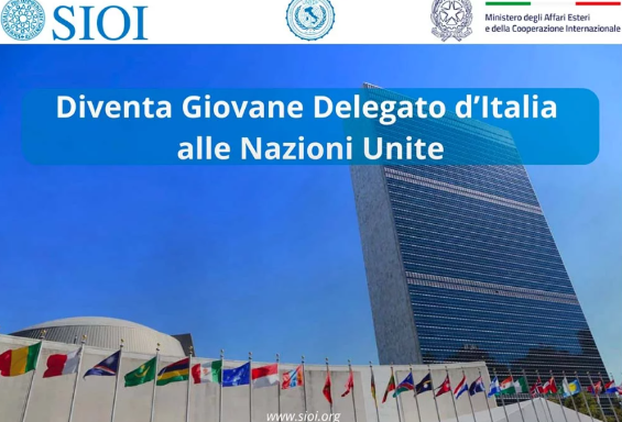 “Youth Delegate Italia” delle Nazioni Unite (UNYDP)