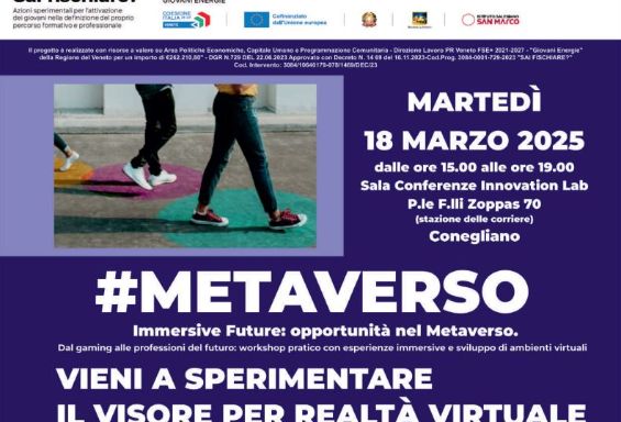 Immersive Future: opportunità nel Metaverso - Laboratorio gratuito per ragazze e ragazzi