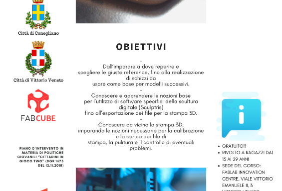 Laboratorio "Dalla scultura digitale alla stampa 3D"