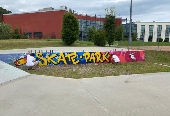 Nuova veste per lo Skate Park di Vittorio Veneto grazie alla Street Art