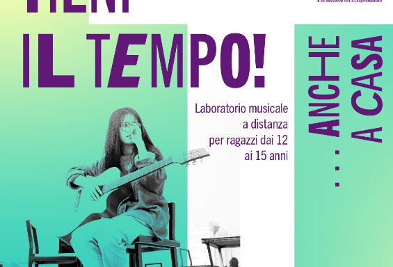 Tieni il tempo!... anche a casa - Laboratorio musicale on-line