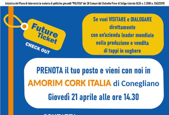 Future Ticket: Check Out in Amorim Cork Italia