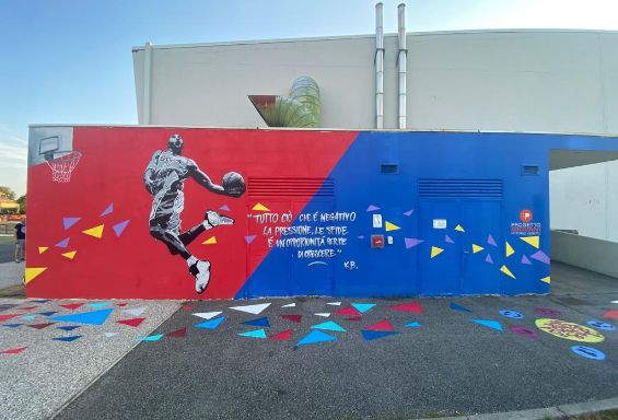 Street Art Games: l’area esterna della Palestra Pontavai diventa un percorso ludico all’aria aperta 